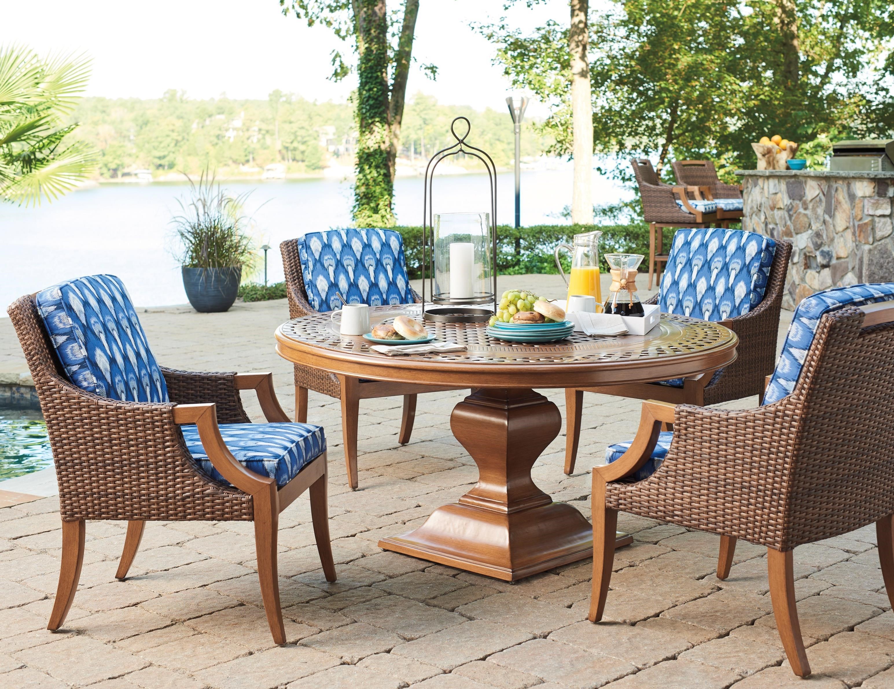 Tommy Bahama Outdoor Living Harbor Isle 5Piece Outdoor Dining Set with